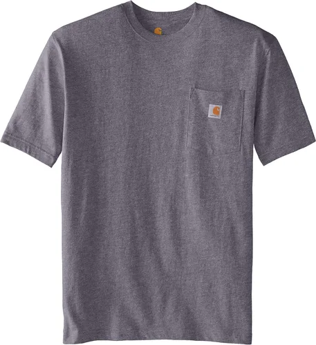 Vista 7 de Carhartt Camiseta de manga corta pesada con bolsillo para hombre