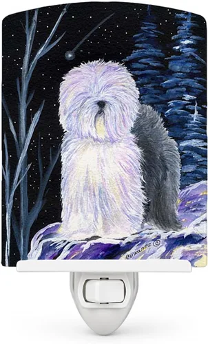 Vista 25 de Tesoros de la Caroline Noche estrellada Chihuahua Luz, 6" x 4," Multicolor Chihuahua 08