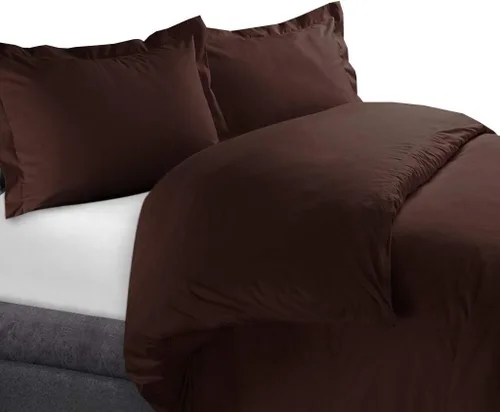 Vista 6 de Royal Hotel Bedding Juego de funda de edredón de 300 hilos, 100% algodón, juego de funda de edredón de 2 piezas, tamaño individual, ropa de cama