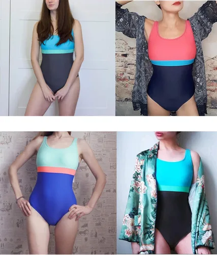 Vista 6 de HAIVIDO Trajes de baño de una pieza para mujer XXL