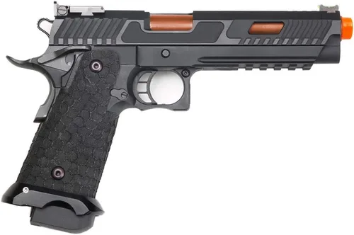Vista 2 de KLI Airsoft 1911 Hicapa Baba Yaga Green Gas/CO2 VERSION Pistola de Airsoft - CO2