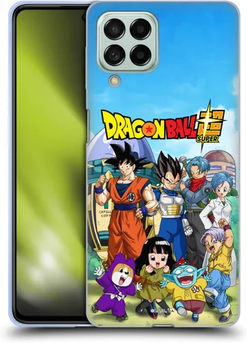 Vista 66 de Head Case Designs Funda de gel con licencia oficial de Dragon Ball Super Group Future Trunks Arc Characters [protección de grado militar] compatible