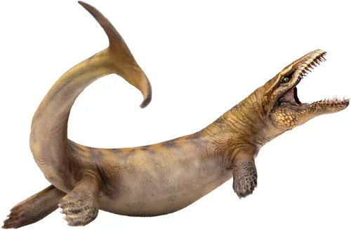 Vista 15 de Modelos de animales prehistóricos de PNSO (Jeff el KRONOSAURUS, modelo de arte científico de escala 1:35) 1:35 Kronosaurus Exhibit Set - Opening