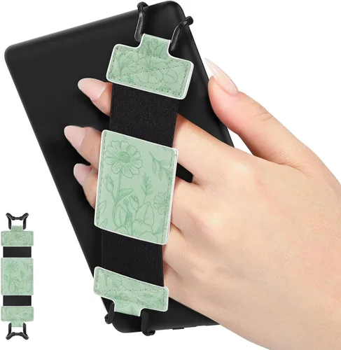 Vista 15 de MoKo Correa de mano suave para Kindle eReaders Fire Tablet de 6-8" Kindle/Kobo/Voyaga/Lenovo/Sony Kindle E-Book Tablet, Correa de mano versátil
