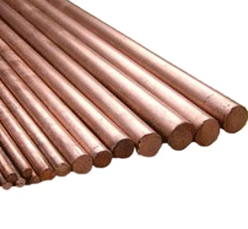 Vista 3 de 8pcs 0.157 in Dia. 9.85 "Largo 99.9% Cobre Puro T2 Cu Varillas Cilindro de Metal