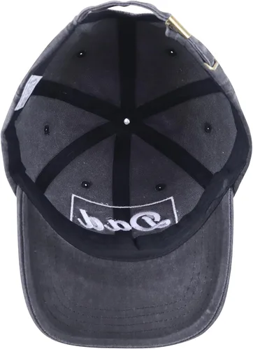 Vista 4 de Funny Dad Est 2023 - Gorra de béisbol para hombre, ajustable de algodón lavado bordado en 3D