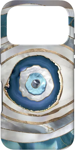 Vista 30 de Funda de adorno de amuleto de mal de ojo para iPhone 17