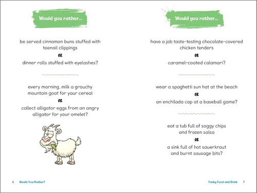 Vista 6 de Would You Rather A Book of Gross and Silly Questions for Kids