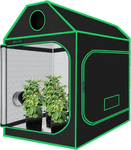 Vista 21 de Tienda de cultivo pequeña para plantas de interior de 18 x 30 x 36 pulgadas, tiendas de cultivo hidropónico Mylar para interiores, sala de cultivo