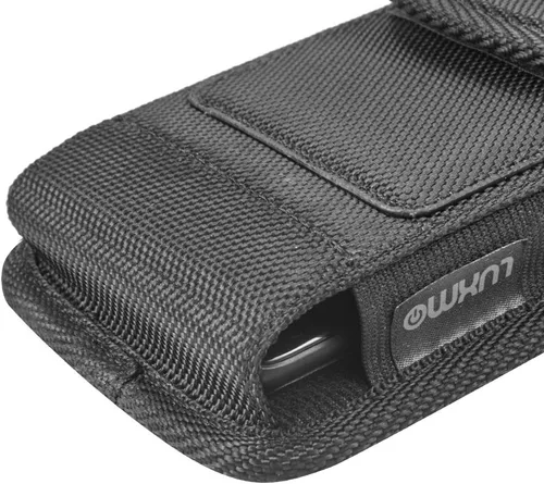 Vista 6 de LUXMO - Funda de lona resistente y resistente para teléfono celular, con clip para cinturón, compatible con Samsung Galaxy Motorola Moto TCL Nokia