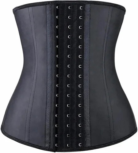 Vista 2 de YIANNA Underbust Corsé deportivo modelador de figura de látex para mujer