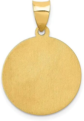 Vista 4 de Collar con colgante de medalla de San Judas Tadeo de San Judas de San Judas Patrón San Tadeo joyería fina religiosa para mujeres regalos para ella