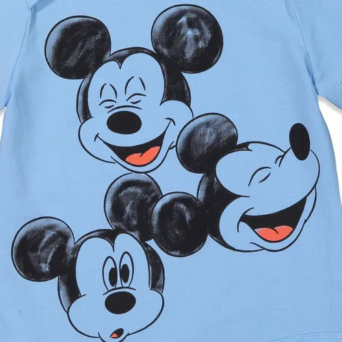 Vista 7 de Disney Bambi Lion King Mickey Minnie Mouse Winnie the Pooh Princess Dumbo - Paquete de 3 mamelucos para bebés recién nacidos a bebés