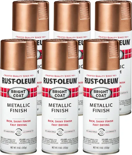 Vista 21 de Rust-Oleum 7715830 Stops Rust Bright Coat Pintura en Aerosol Metálica, 11 Oz, Aluminio