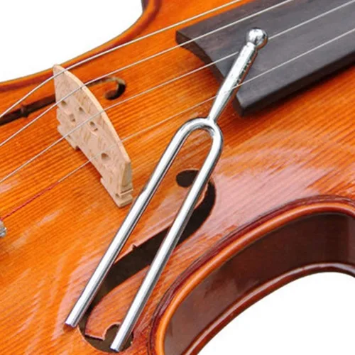Vista 5 de Tyenaza Tenedor de afinación de 440 Hz, estándar A 440 Hz, diapasones de afinación Instrumentos musicales, dispositivo de afinación de guitarra
