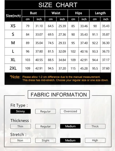 Vista 3 de Missufe - Vestido casual ajustado de manga larga para mujer, fruncido, vestido de verano, hasta la rodilla, ajustado, tipo bodycon
