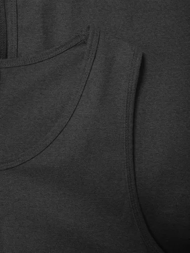 Vista 4 de Hat and Beyond Camiseta sin mangas para hombre, de rendimiento suave, para boxeo y gimnasio