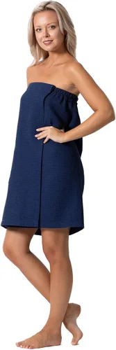 Vista 18 de Robe Direct Quick Dry, Lightweight Waffle Spa/Bath Wrap with Adjustable Closure & Elastic Top