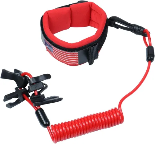 Vista 9 de Cordón universal para llaves de interruptor de barco con correa