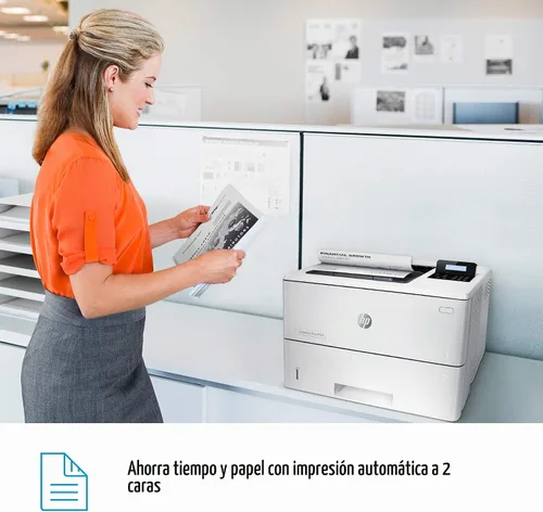 Vista 8 de HP LaserJet Pro M501dn Impresora dúplex con garantía in situ de un año, al siguiente día laborable (J8H61A)