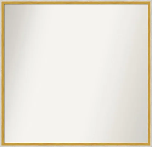Vista 159 de Amanti Art Espejo de baño blanco para sobre el fregadero, 22 x 45 pulgadas, espejo de tocador rectangular blanco Lucie, marco de madera moderno