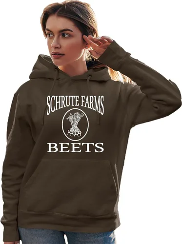 Vista 4 de Go All Out Schrute Farms Beets - Sudadera con capucha para hombre y mujer