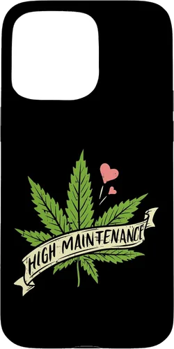 Vista 31 de High Maintenance Weed Cannabis Pocket 420 THC Stoner Gift Case for iPhone 17