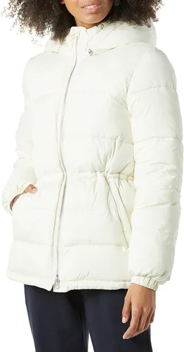 Vista 12 de Amazon Essentials - Chaqueta de invierno para mujer, acolchada, con capucha y de peso pesado, con cintura ajustable Negro