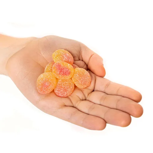 Vista 7 de SOUR PATCH KIDS Peach Soft & Chewy Gummy Candy, caramelos a granel, bolsas de 12-8.07 onzas