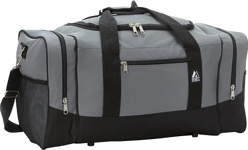 Vista 14 de Everest Equipaje-bolso deportivo - grande, Rojo/Negro), 025-RD/BK