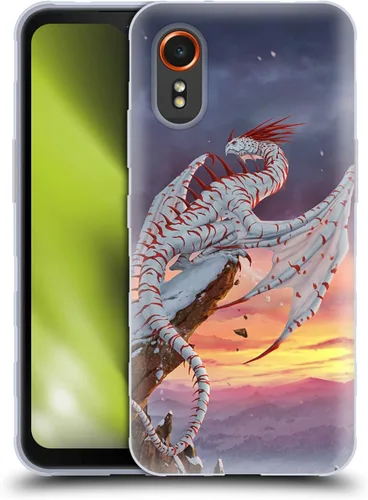 Vista 15 de Head Case Designs Officially Licensed Christos Karapanos Artemis Mythical Art Soft Gel Case Compatible with Samsung Galaxy Xcover7 5G