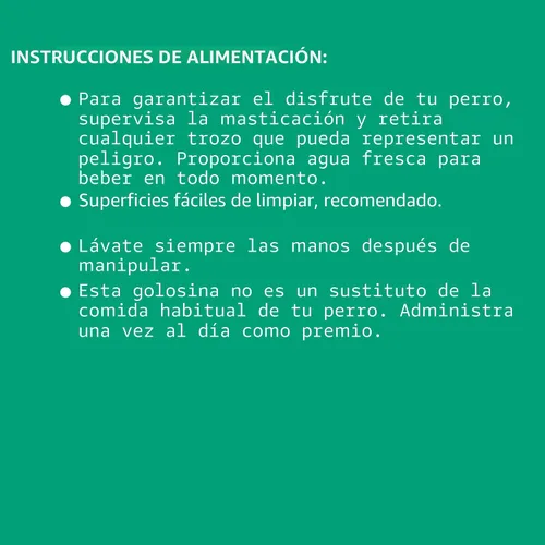 Vista 5 de Marca Amazon – Wonder Bound - Palitos dentales con sabor a carne de res para perros grandes (más de 30 libras), forma de 6 crestas para control