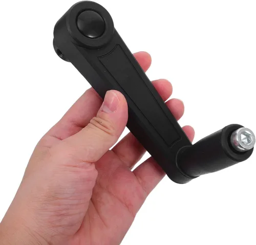 Vista 4 de Foldable Swivel Lathe Crank Handle Black for Milling Machine