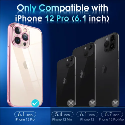 Vista 638 de Supdeal Funda cristalina transparente para iPhone 11, [No se amarillea] [Protección de la cámara] [Probado contra caídas de grado militar] Funda