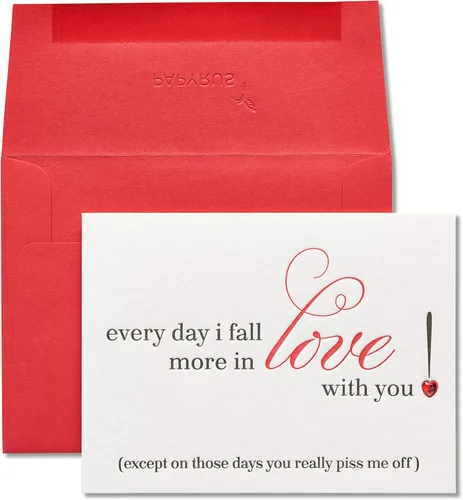 Vista 7 de Papyrus Tarjeta de Aniversario (Pareja Perfecta)