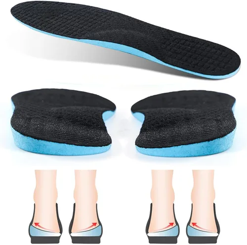 Vista 9 de XINIFOOT Plantillas ortopédicas que corrigen la postura, plantillas de zapatos de pierna tipo O/X, pronación de fascitis plantar, pies planos