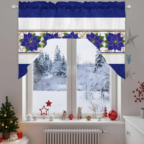 Vista 11 de Muñeco de nieve de Navidad, cenefa de cocina, cenefa con bolsillo para barra, paneles de cortina para dormitorio, sala de estar, baño, cafetería