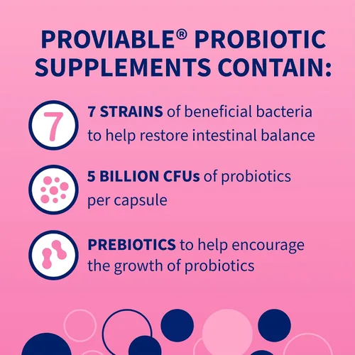 Vista 9 de Nutramax Probióticos Proviable para perros, Suplemento diario de salud digestiva con múltiples cepas de bacterias, probióticos para perros más