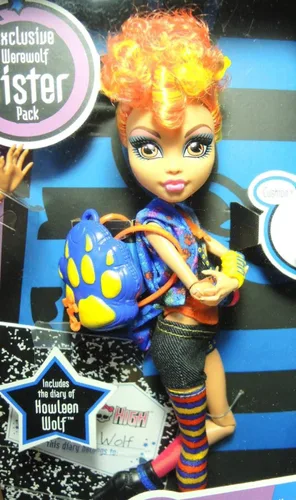 Vista 4 de Monster High Hermanas lobo Clawdeen y Howleen Wolf