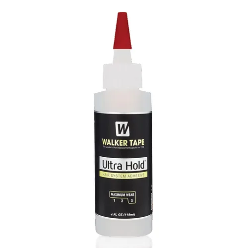 Vista 11 de Walker Tape Ultra Hold - Adhesivo con brocha, 0.5 onzas líquidas, pegamento de peluca resistente al agua para sistemas de encaje y extensiones
