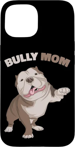 Vista 6 de American Bully Mom Dog Mama Funny Women Case for iPhone 17
