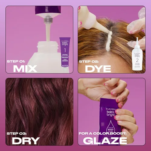 Vista 6 de Clairol Bold & Bright - Tinte permanente para el cabello, rubio claro 110, 1 unidad 110 Piña Colada