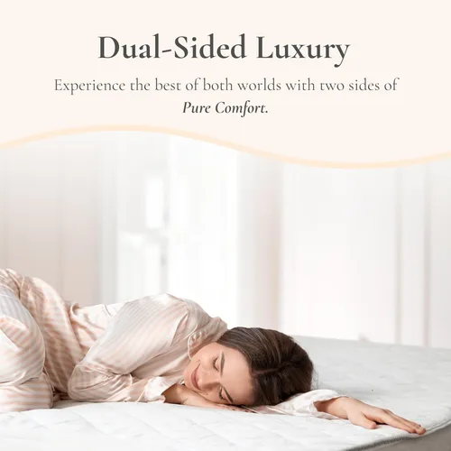 Vista 5 de Sleep & Beyond myDual Pad, 100% lavable y reversible de lana, tamaño individual 39 x 76 pulgadas