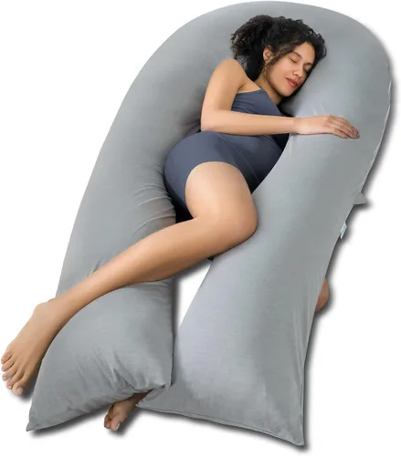 Vista 10 de QUEEN ROSE Almohada corporal extra larga, almohadas refrescantes para Verde