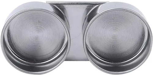 Vista 8 de HERCHR Paleta de tazón, tazones de doble gota, tazas de paleta de boca grande con tapas y clip, de acero inoxidable, doble gota, paleta, paleta