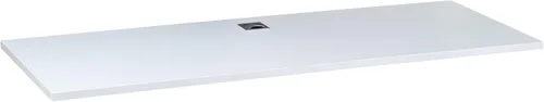 Vista 4 de Boss Office Products Simple System - Escritorio individual, 66 x 24 pulgadas, color blanco