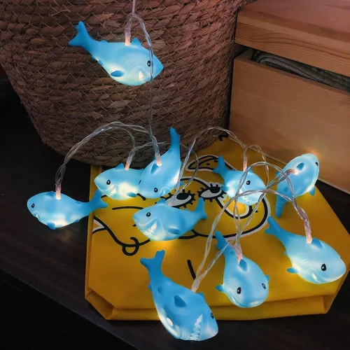 Vista 10 de Guirnalda de luces con forma de rana con enchufe USB y funciona con pilas, para jardín, dormitorio de los niños, árbol de Navidad, decoración
