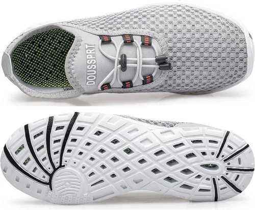 Vista 8 de DOUSSPRT - Zapatos acuáticos para hombre, de secado rápido, deportivos