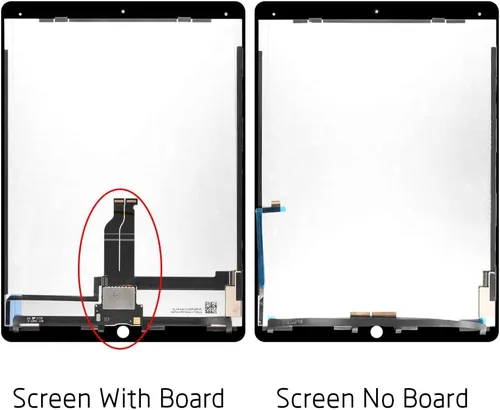 Vista 4 de Srjtek para iPad Pro 12.9 1st (2015) A1584 A1652 Reemplazo de pantalla LCD Pantalla táctil digitalizador + conector IC PCB Flex Cable Asamblea