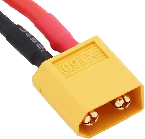 Vista 4 de XT-60 / XT60 Series/Conector de batería serie con cable de 14 awg 3.9 in para Turnigy (paquete de 2)